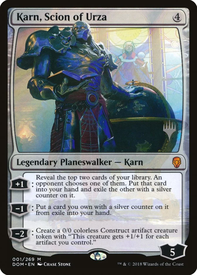 Karn, Scion of Urza (Dominaria Promos) - Magic: The Gathering in TCG Land