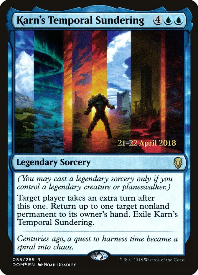 Karn's Temporal Sundering (Dominaria Promos) - Magic: The Gathering in TCG Land