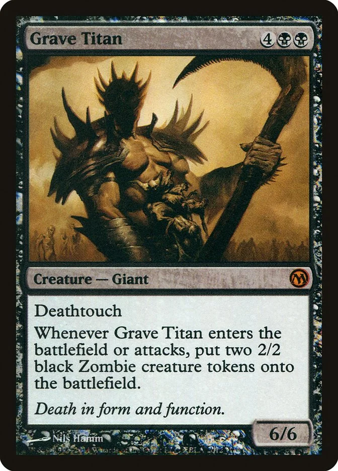 Grave Titan (Duels of the Planeswalkers 2012 Promos) - Magic: The Gathering in TCG Land