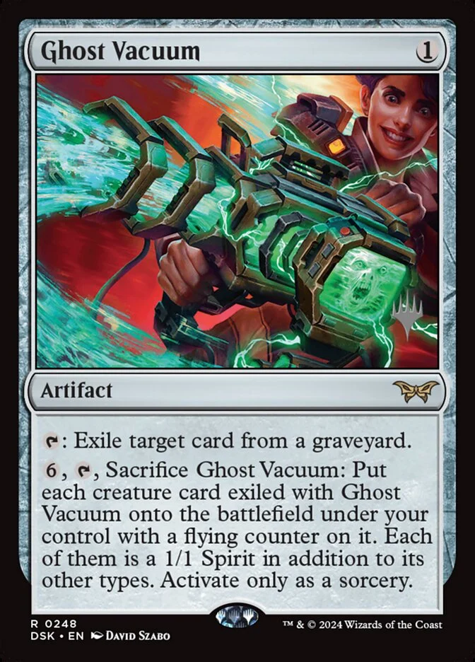 Ghost Vacuum (Duskmourn: House of Horror Promos) - Magic: The Gathering in TCG Land