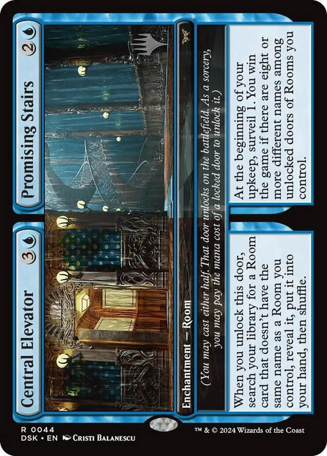 Central Elevator (Duskmourn: House of Horror Promos) - Magic: The Gathering in TCG Land