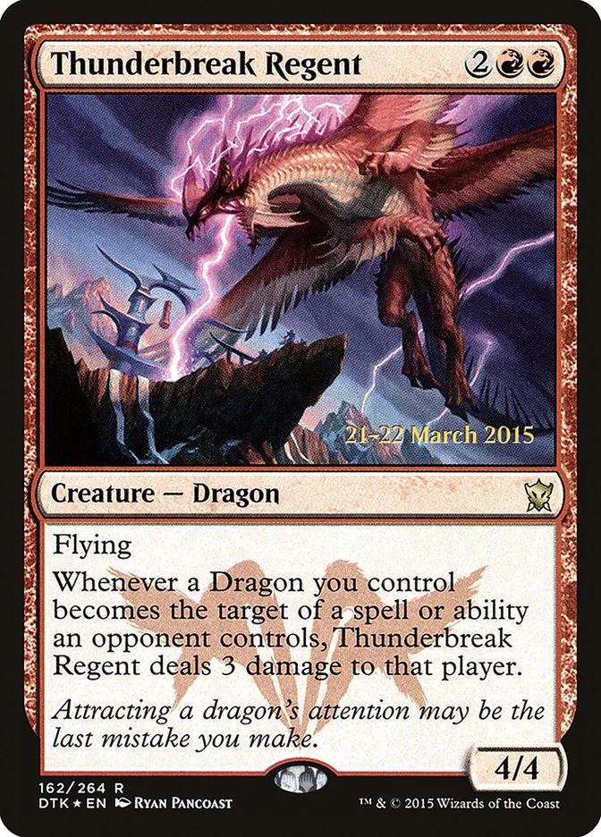 Thunderbreak Regent (Dragons of Tarkir Promos) - Magic: The Gathering in TCG Land México