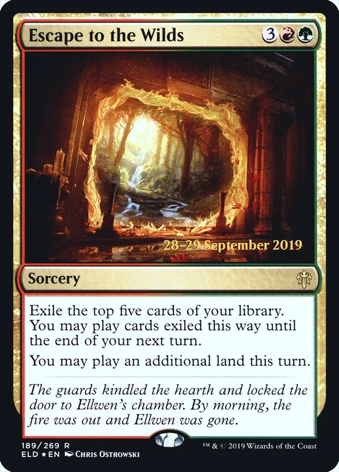 Escape to the Wilds (Throne of Eldraine Promos) - Magic: The Gathering in TCG Land
