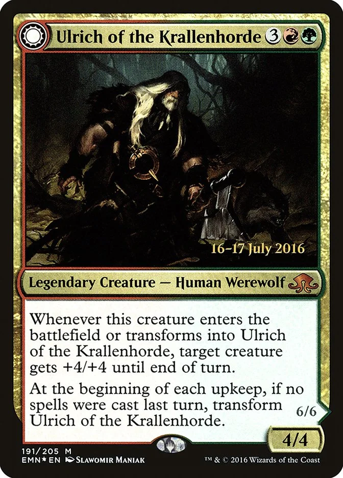 Ulrich of the Krallenhorde (Eldritch Moon Promos) - Magic: The Gathering in TCG Land