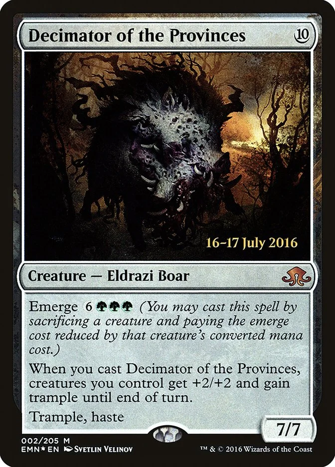Decimator of the Provinces (Eldritch Moon Promos) - Magic: The Gathering in TCG Land México