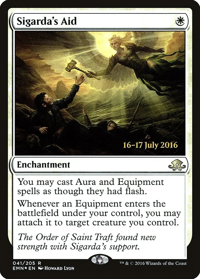 Sigarda's Aid (Eldritch Moon Promos) - Magic: The Gathering in TCG Land