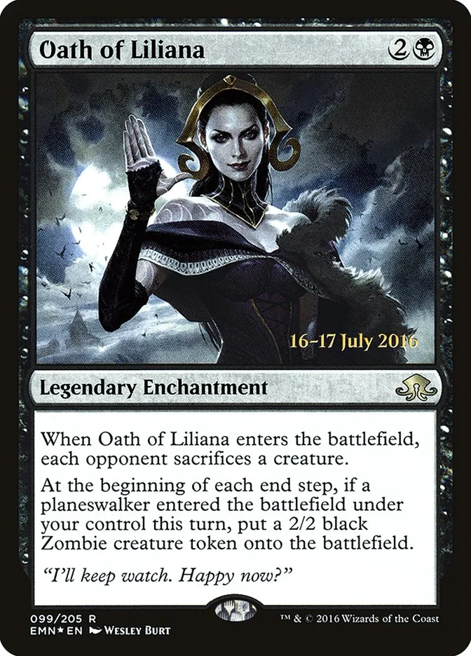 Oath of Liliana (Eldritch Moon Promos) - Magic: The Gathering in TCG Land