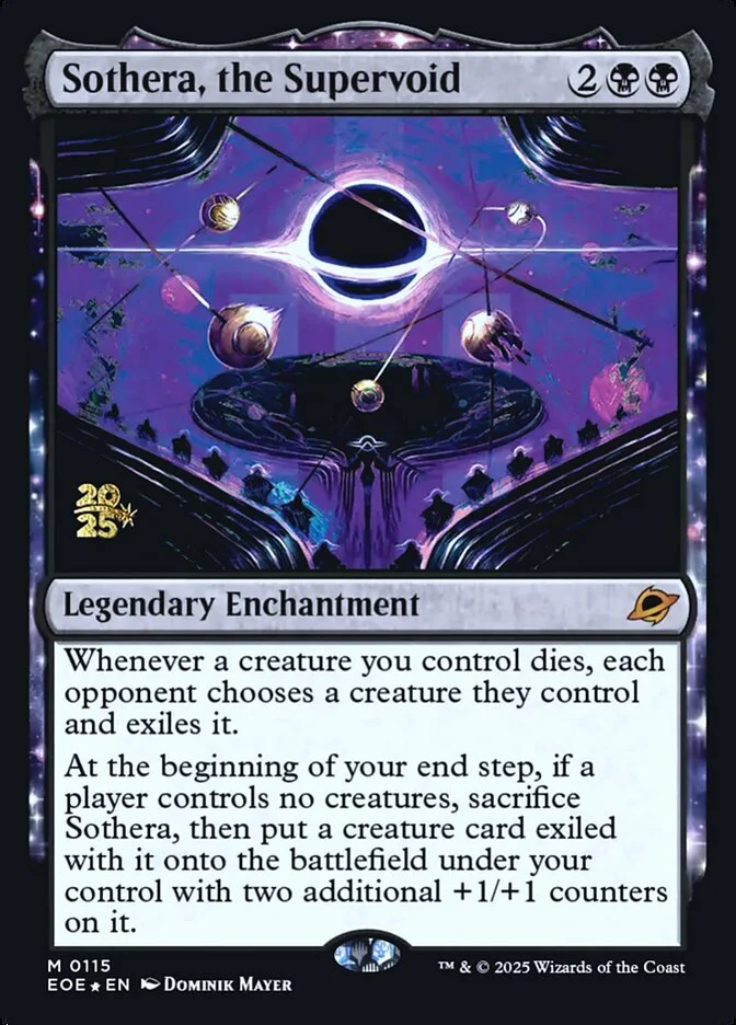 Sothera, the Supervoid (Edge of Eternities Promos) - Magic: The Gathering in TCG Land México