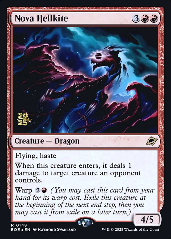 Nova Hellkite (Edge of Eternities Promos) - Magic: The Gathering in TCG Land México