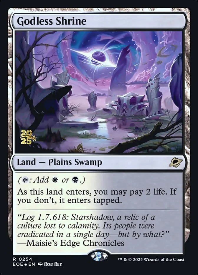 Godless Shrine MTG (Ravnica Allegiance)