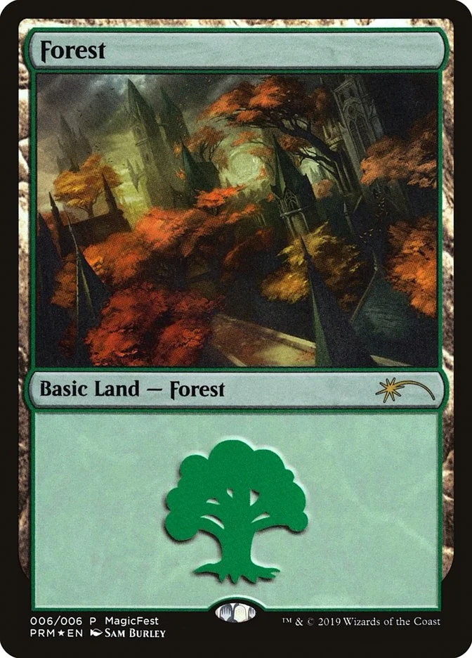 Forest (MagicFest 2019) - Magic: The Gathering in TCG Land México