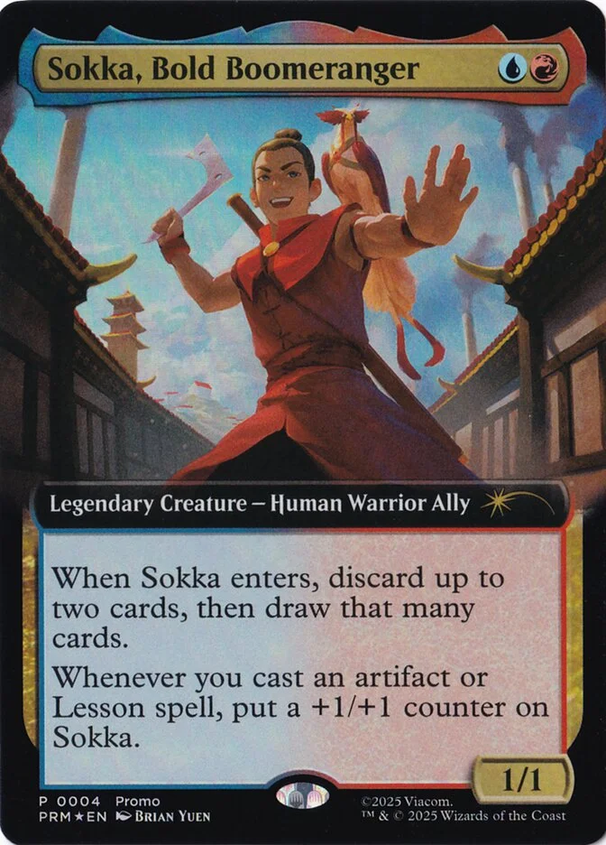 Sokka, Bold Boomeranger (MagicFest 2025) - Magic: The Gathering in TCG Land México