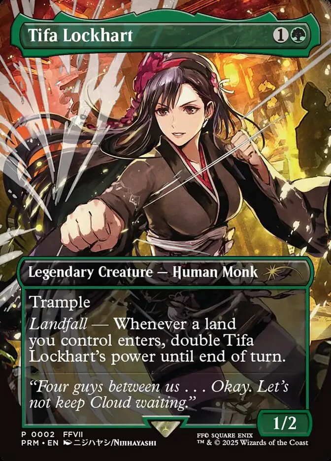 Tifa Lockhart (MagicFest 2025) - Magic: The Gathering in TCG Land