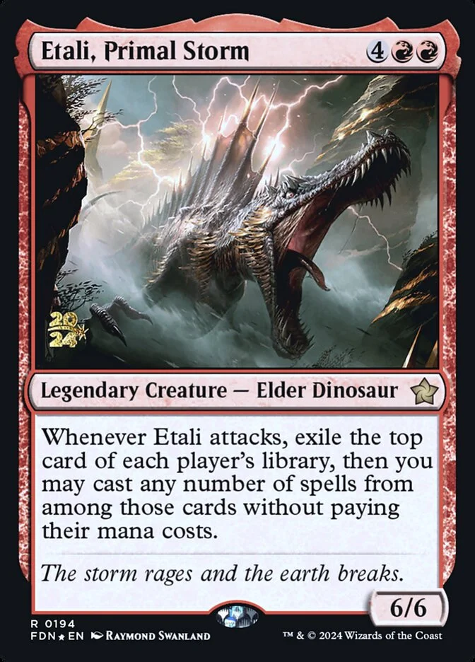 Etali, Primal Storm (Foundations Promos) - Magic: The Gathering in TCG Land