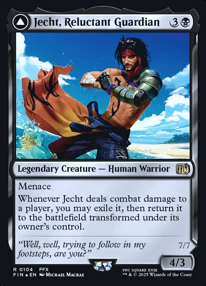 Jecht, Reluctant Guardian (Final Fantasy Promos) - Magic: The Gathering in TCG Land