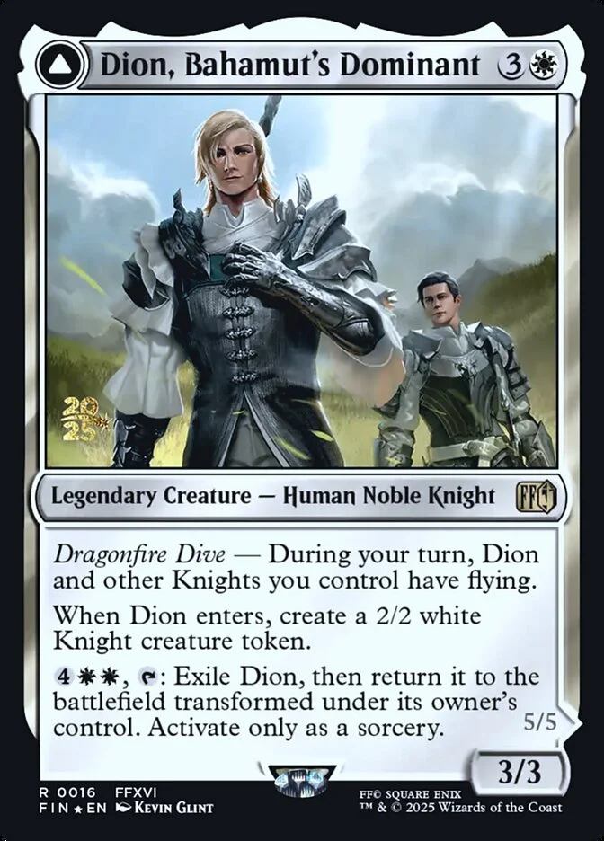 Dion, Bahamut's Dominant (Final Fantasy Promos) - Magic: The Gathering in TCG Land México