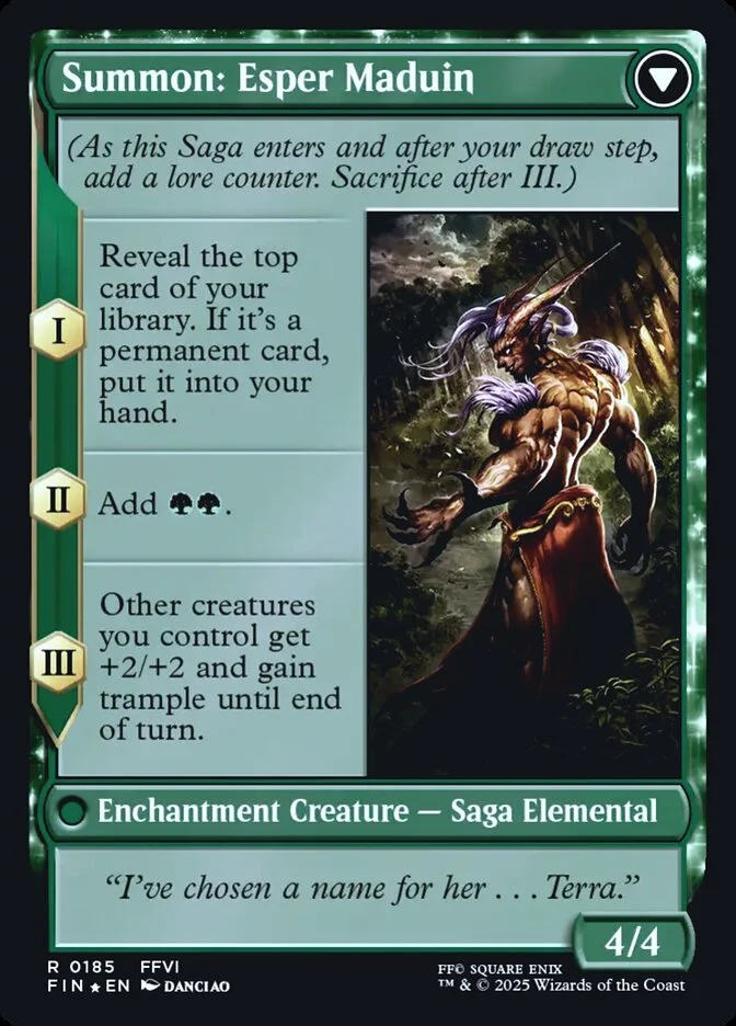 Summon: Esper Maduin (Final Fantasy Promos) - Magic: The Gathering in TCG Land