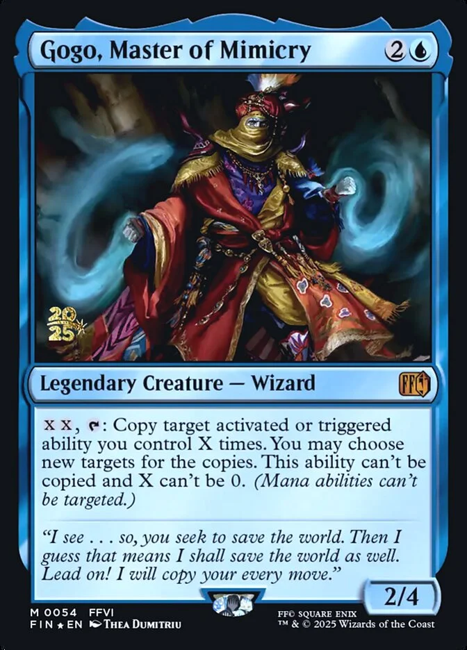 Gogo, Master of Mimicry (Final Fantasy Promos) - Magic: The Gathering in TCG Land