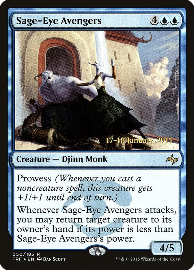 Sage-Eye Avengers (Fate Reforged Promos) - Magic: The Gathering in TCG Land