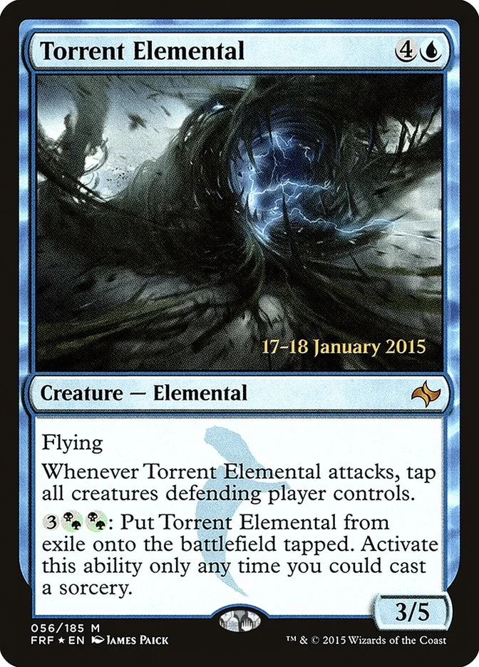 Torrent Elemental (Fate Reforged Promos) - Magic: The Gathering in TCG Land