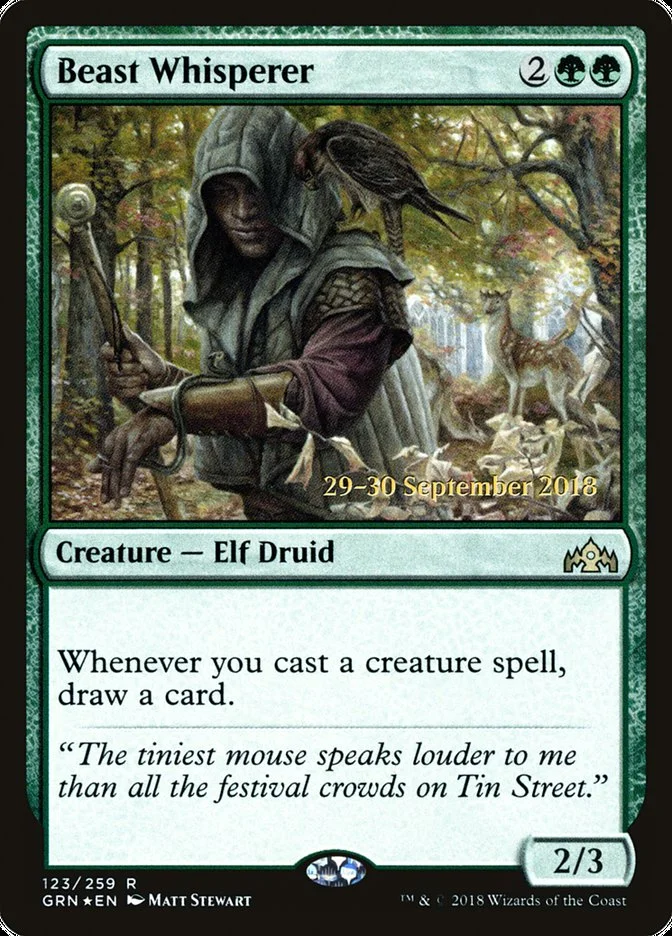 Beast Whisperer (Guilds of Ravnica Promos) - Magic: The Gathering in TCG Land