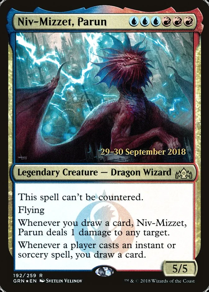 Niv-Mizzet, Parun (Guilds of Ravnica Promos) - Magic: The Gathering in TCG Land México