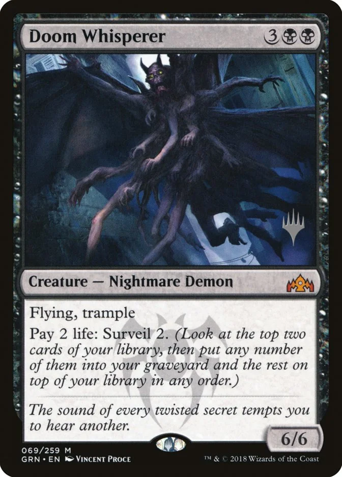 Doom Whisperer (Guilds of Ravnica Promos) - Magic: The Gathering in TCG Land