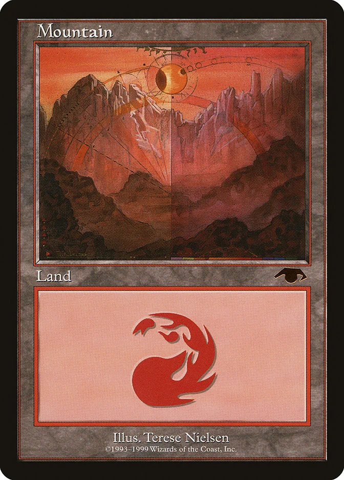 Mountain (Guru) - Magic: The Gathering in TCG Land