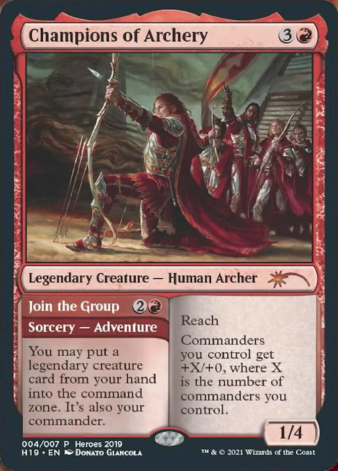 Champions of Archery (2019 Heroes of the Realm) - Magic: The Gathering in TCG Land