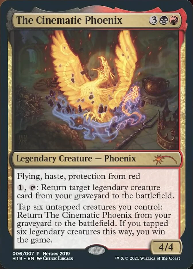 The Cinematic Phoenix (2019 Heroes of the Realm) - Magic: The Gathering in TCG Land