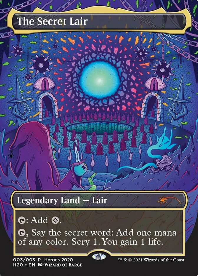 The Secret Lair (2020 Heroes of the Realm) - Magic: The Gathering in TCG Land