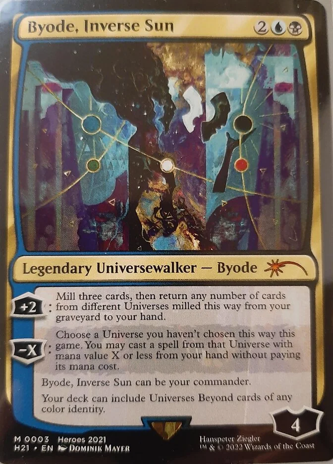 Byode, Inverse Sun (2021 Heroes of the Realm) - Magic: The Gathering in TCG Land
