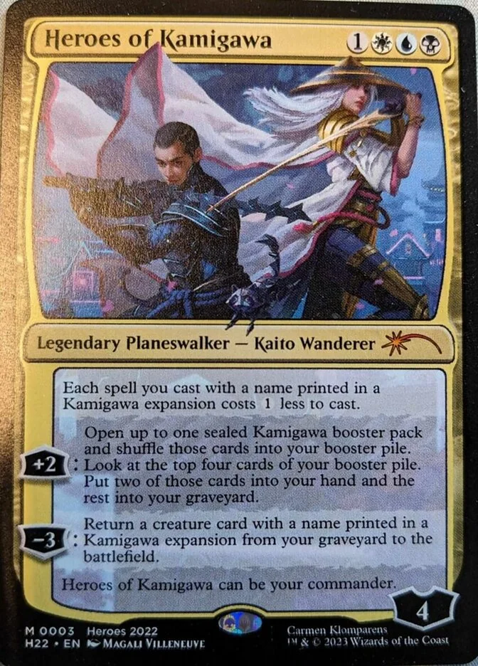 Heroes of Kamigawa (2022 Heroes of the Realm) - Magic: The Gathering in TCG Land