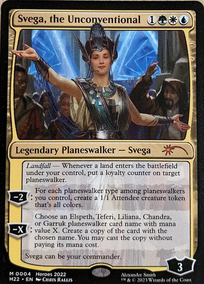 Svega, the Unconventional (2022 Heroes of the Realm) - Magic: The Gathering in TCG Land