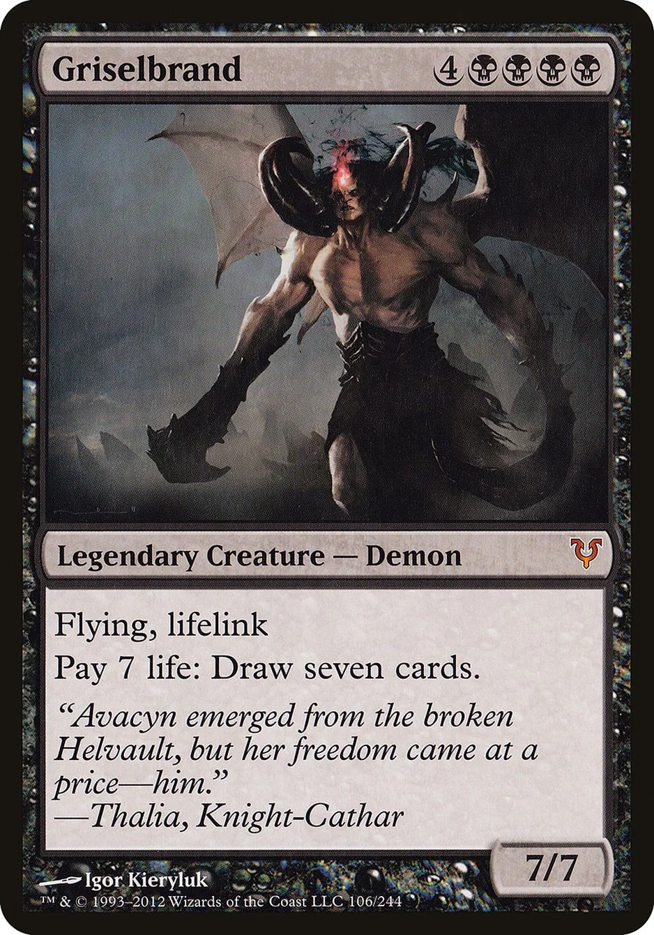 Griselbrand (Open the Helvault) - Magic: The Gathering in TCG Land