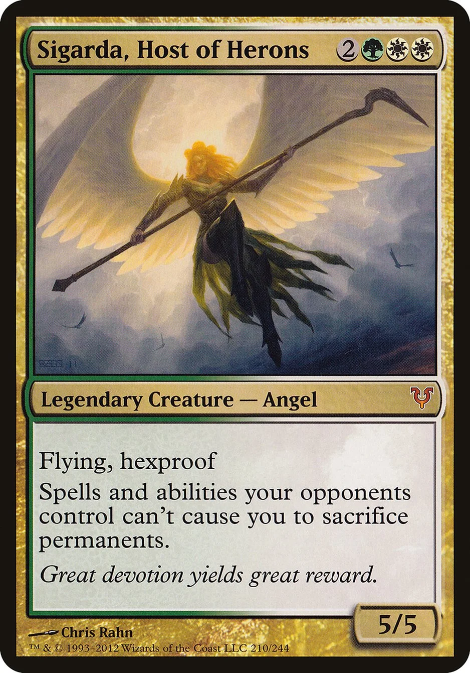 Sigarda, Host of Herons (Open the Helvault) - Magic: The Gathering in TCG Land