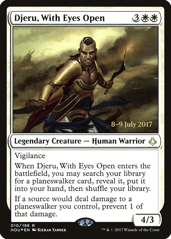 Djeru, With Eyes Open (Hour of Devastation Promos) - Magic: The Gathering in TCG Land