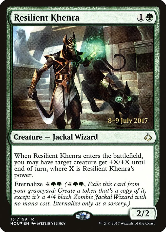 Resilient Khenra (Hour of Devastation Promos) - Magic: The Gathering in TCG Land