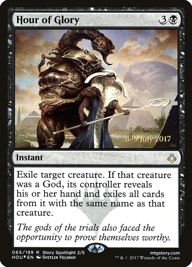 Hour of Glory (Hour of Devastation Promos) - Magic: The Gathering in TCG Land