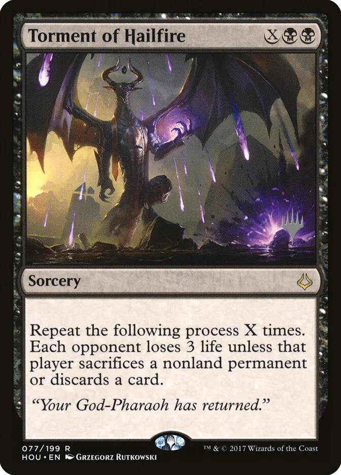 Torment of Hailfire (Hour of Devastation Promos) - Magic: The Gathering in TCG Land
