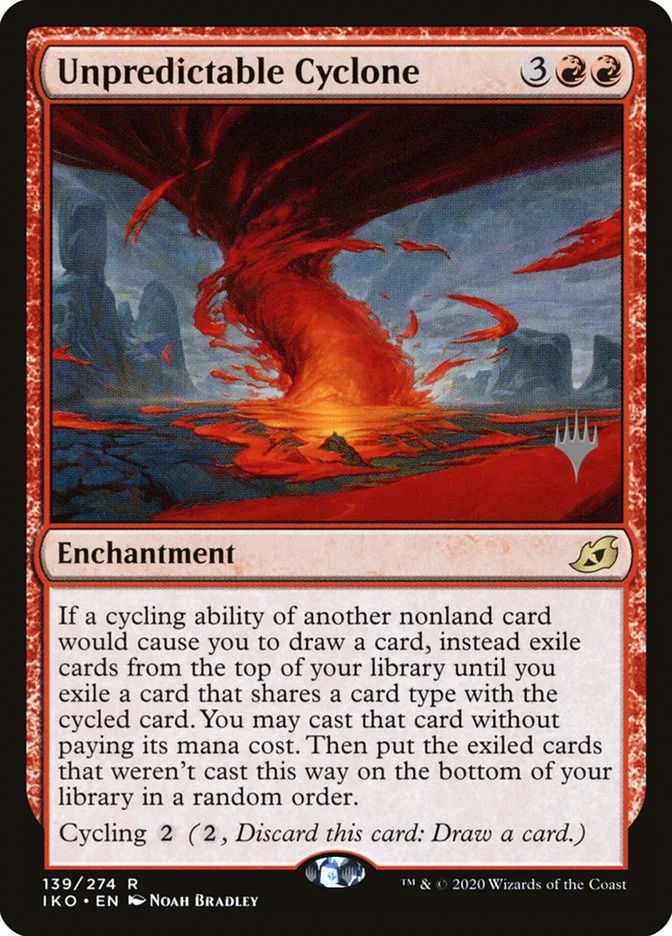Unpredictable Cyclone (Ikoria: Lair of Behemoths Promos) - Magic: The Gathering in TCG Land