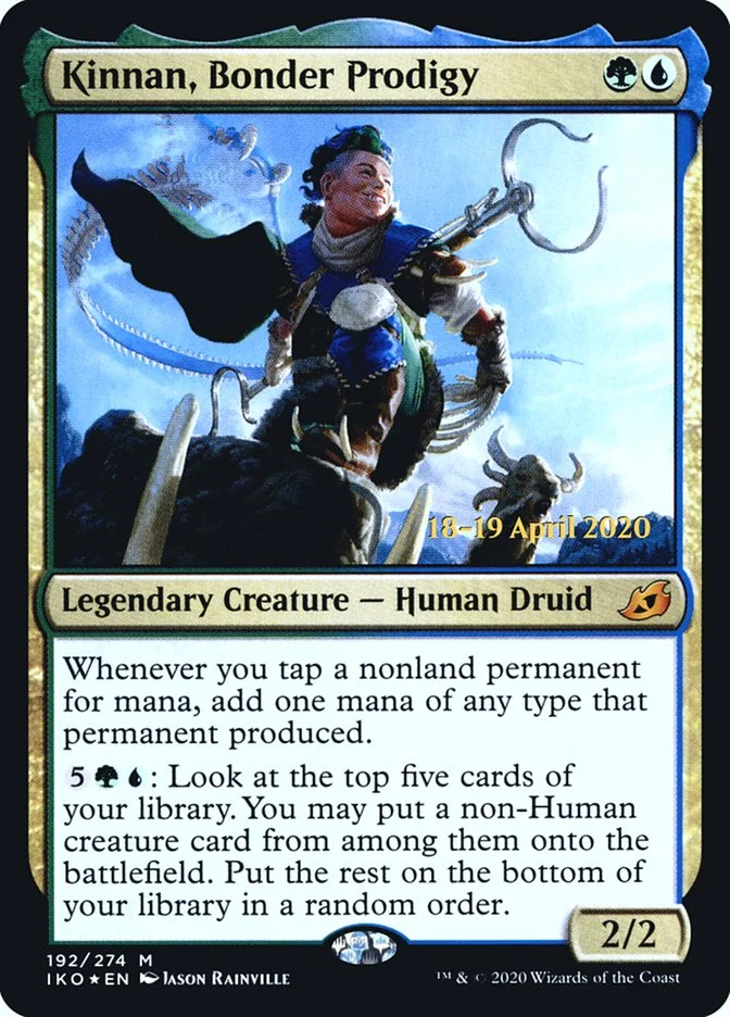Kinnan, Bonder Prodigy (Ikoria: Lair of Behemoths Promos) - Magic: The Gathering in TCG Land México
