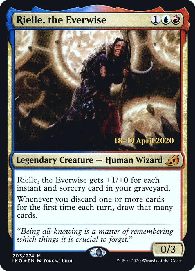 Rielle, the Everwise (Ikoria: Lair of Behemoths Promos) - Magic: The Gathering in TCG Land