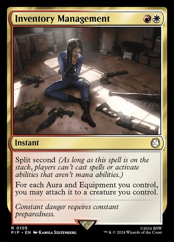Inventory Management (Fallout) - Magic: The Gathering in TCG Land