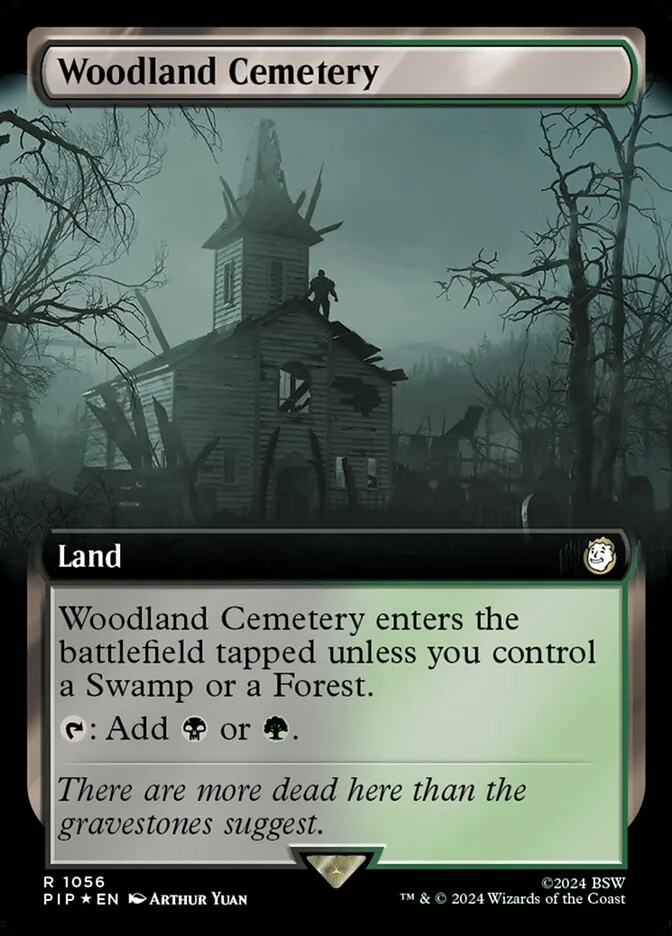 Woodland Cemetery (Fallout) - Magic: The Gathering in TCG Land