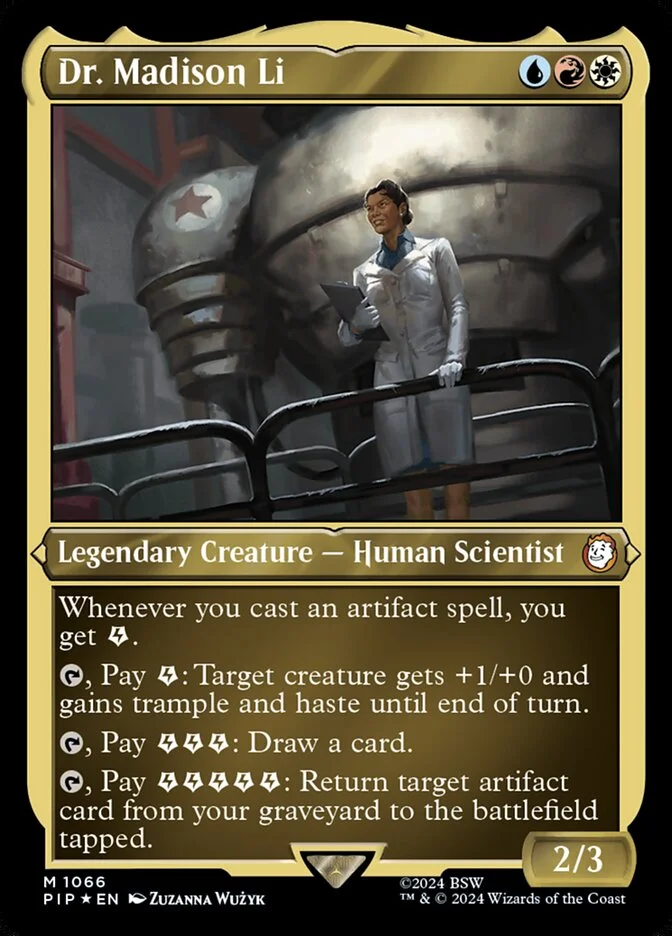 Dr. Madison Li (Fallout) - Magic: The Gathering in TCG Land
