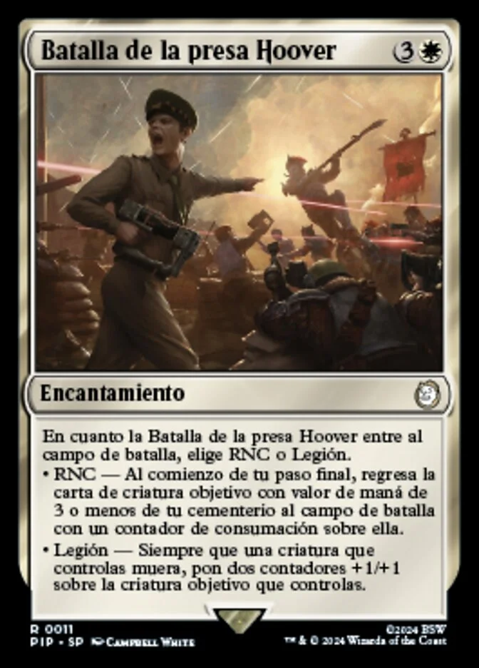 Batalla de la presa Hoover (Fallout) - Magic: The Gathering in TCG Land