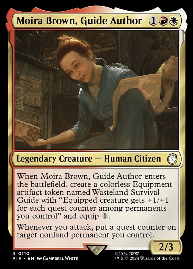 Moira Brown, Guide Author (Fallout) - Magic: The Gathering in TCG Land