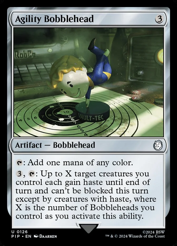 Agility Bobblehead (Fallout) - Magic: The Gathering in TCG Land México