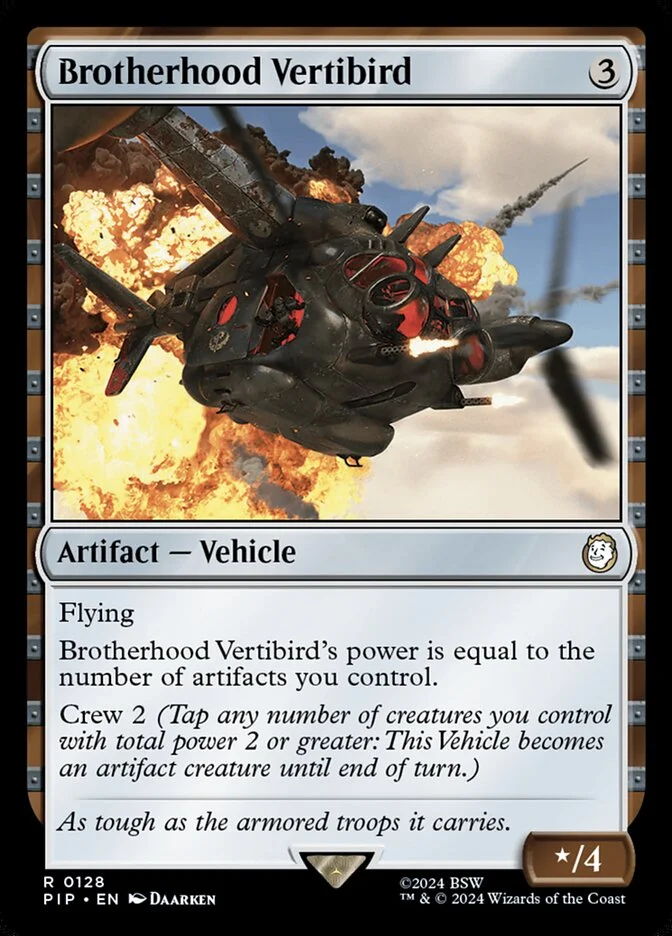 Brotherhood Vertibird (Fallout) - Magic: The Gathering in TCG Land